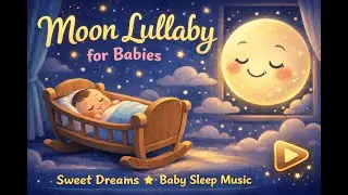 Chandamama Raave | Telugu Lullaby for Babies | Moon Cradle Sleep Animation