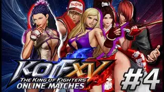 The King of Fighters XV - Online Matches #4