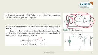 BE Lectures - First order Source Free RL Circuit Analysis