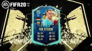 FIFA 20 95 TOTS TER STEGEN REVIEW | 95 TEAM OF THE SEASON TER STEGEN PLAYER REVIEW