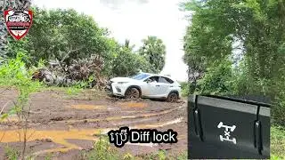 Lexus nx300 awd diff lock off-road test