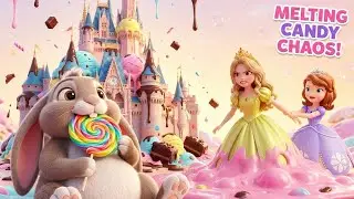 Sofia the First: TRAPPED IN CANDY LAND! 🍭 Sugar Rush Crisis | Sofia Princess Animation