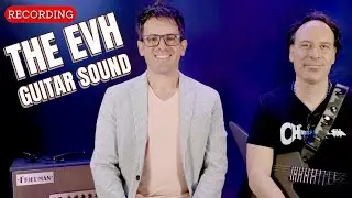 Запись звука гитары Эдди Ван Халена EVH с помощью микрофона-медиатора