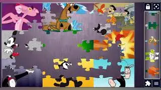 Best Vintage Cartoon Characters 🐱🐭🐰🌸🧩//@jigsawart4512 