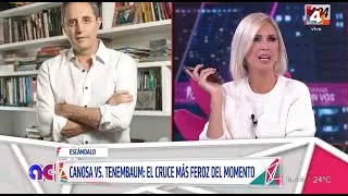 Algo Contigo - Esc&aacute;ndalo: Canosa acusa a Ernesto Tenembaum de 