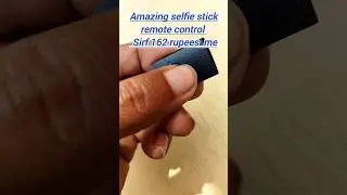 🤔अमेजिंग सेल्फी स्टिक!! Selfie stick remote control💡#experiment #automobile