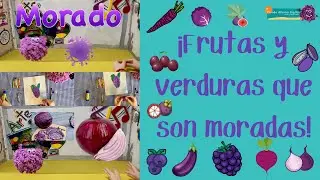 Alimentos y colores &iexcl;&iexcl;Frutas y verduras color morado!!