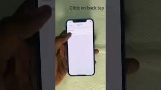 How to use double tap feature in IPhone #iphone #iphone12 #iphonehacks #apple #technology #doyouknow