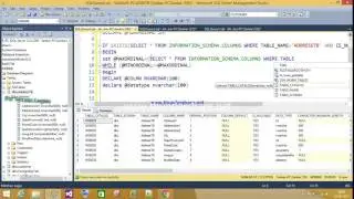 Alter Table fields as not nulls at a time using table metadata in sql serever