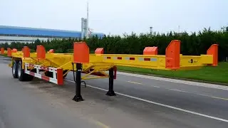 2 axles 45ft Container Terminal Trailer