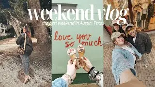 AUSTIN DIARIES: 🏙️ night out, south congress, superbowl prep, making friends, & more!💘