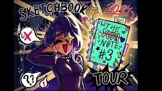 IDK If This Was A Good Idea... | SKETCHBOOK TOUR [first video]