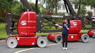Les nacelles articul&eacute;es ou BOOM de HANGCHA