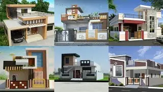 Single floor House Front Elevation Designs | Single Floor House Front View Designs #Housedesigns