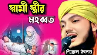 স্বামীস্ত্রীর মহব্বত ┇piyarul islam jalsa ┇samistrir mohabbat ┇jalsa ┇ওয়াজ ┇piyarul waz ┇jiboni 
