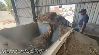Kowloon  Machinery Biomass Shredder successfully commissioned in Lohore for shredding rice straw