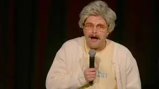 Funny Grandma Cheers Up Sad Audience Members