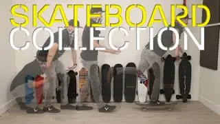 Stacking Up My Skateboard Collection