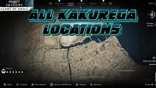 Assassin's Creed Shadows Claws of Awaji DLC All Kakurega Locations