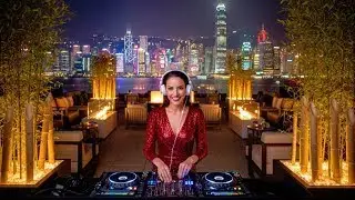 Luxury City Lounge 💎 Best Vocal Deep House Mix - Ruby Red Rooftop Session
