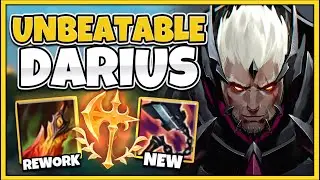 SEASON 11 DARIUS CAN NOT BE KILLED!! *NEW* INSANE 1V9 BUILD (CARRY EVERY GAME) - League of Legends