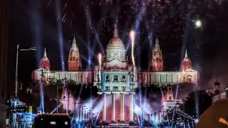 La Mercé 2024 Piromusical Barcelona #barcelonaexperience #catalunya #lamerce #piromusical #ilovebcn