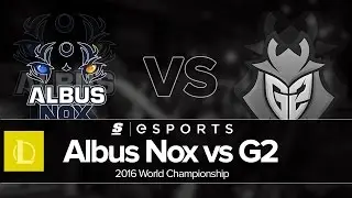 Highlights: ANX vs G2 (Worlds 2016 Day 4)