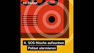 Sicher durch den Tunnel - Panne am Fahrzeug