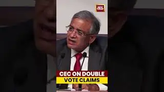 #CECGyaneshKumar: #Voting Twice Is a Crime, #BaselessAllegations Against #EC Need Proof | #shorts