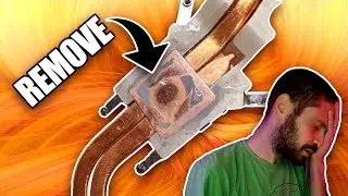 Removing Hard Thermal Paste