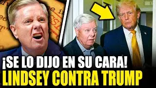 Lindsey Graham se DESCONTROLA en VIVO y Revela que Trump est&aacute; ACABADO en su CARA