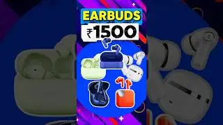 🤯 Best TWS Earbuds Under 1500 in 2025! #shorts