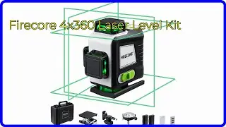 REVIEW (2026): Firecore 4x360 Laser Level Kit. ESSENTIAL details.