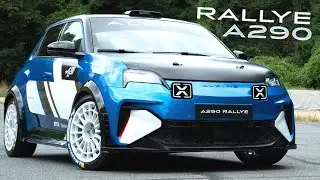 Alpine A290 Rallye Unleashed The First Electric Rally Car is Here