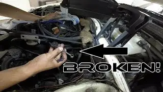 Fixxing the First 2 issues with the Peugeot 405 Mi16
