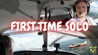 FIRST TIME SOLO - Piper PA-28! West London Aero Club - White Waltham