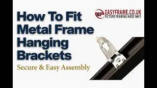 Metal Frame Hanging Brackets