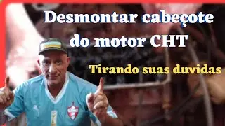 Desmontar cabeçote do motor CHT 1/2