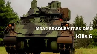World of tanks console M3A2 BRADLEY 17.8K DMG Kills 6