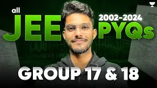 All JEE Main p-BLOCK ELEMENTS (Grp 17 & 18) PYQs (2002-2024)  | PYQ Session for JEE 2025 | JEEfinity