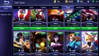 FREE SKIN EVERY MONTH!!! Free Skin Giveaway - Mobile Legends (June 2018)