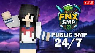 FNX NETWORK SEASON 6 MINECRAFT || PUBLIC SMP 24/7 JAVA + BEDROCK | FREE TO JOIN