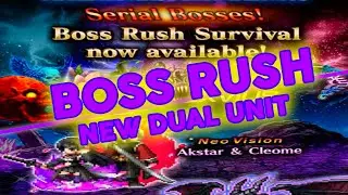 FFBE - AKSTAR & CLEOME + BOSS RUSH!!