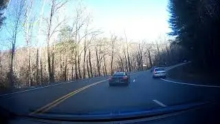 First mountain run of the year, Focus RS chasing BMW M2 Comp and Porsche GT4