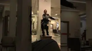 Girl Falls Off From Table While Dancing - 990411
