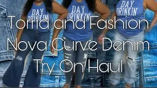 Denim❤️ | Fashion Nova Curve and Torrid Jeans | try-on Haul
