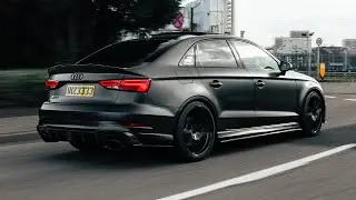 Audi RS3 Saloon FF1 Flow Forged Cinematic (4K) #shorts