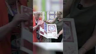 Mary Jane Carey at Quilt Market