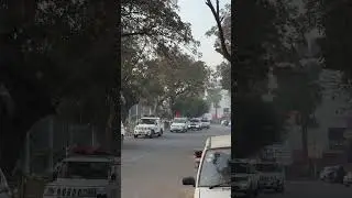 Why so many police vehicles? 🤔 #police #pcr #panjab #mohali