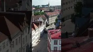 🇪🇪 Tallinn , Estonia 4K | Stunning Drone Shorts Over the Baltic Gem